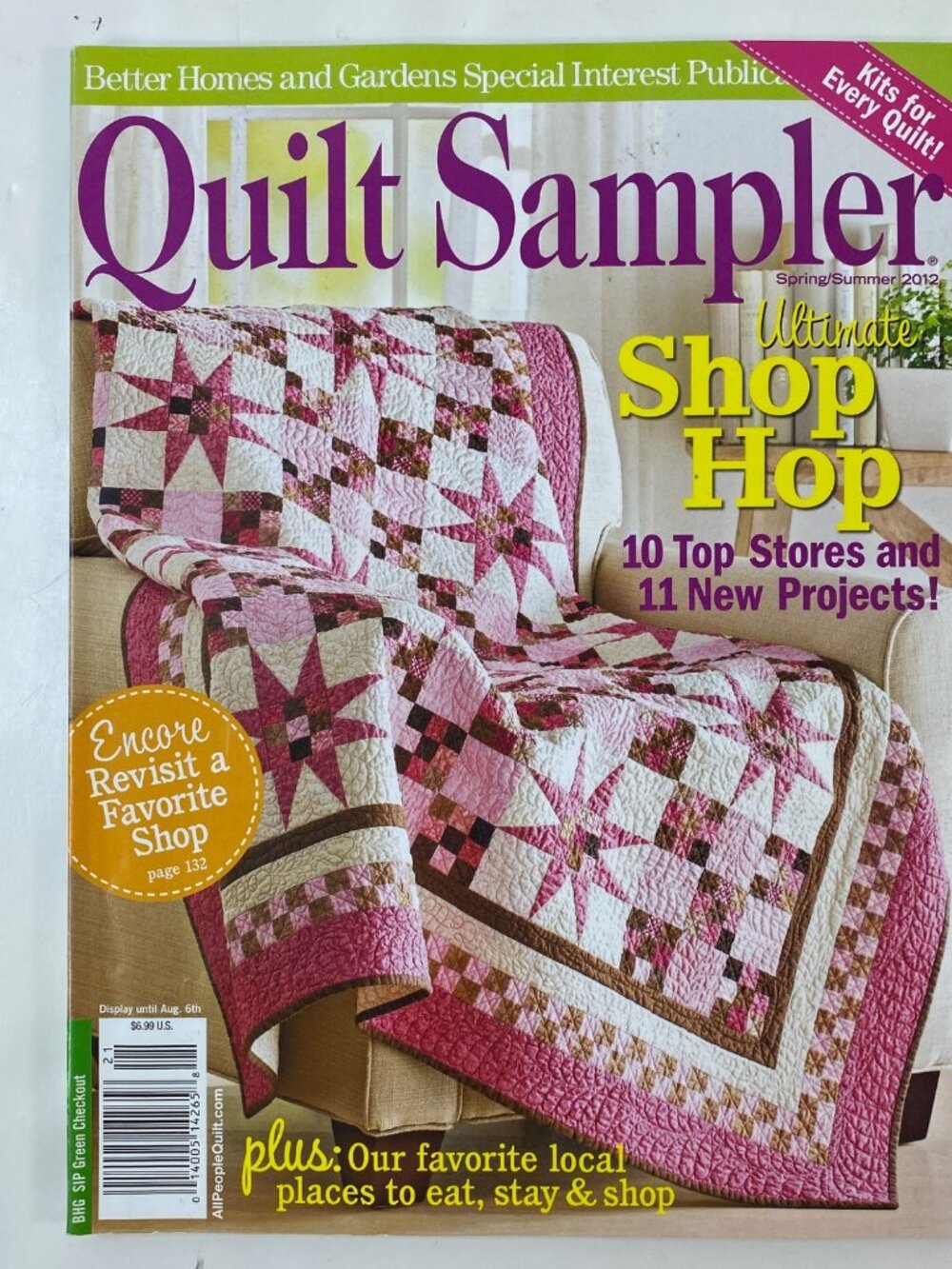Quilt Sampler Magazine Spring/Summer 2012 Back To Basics Projects Shop Listings